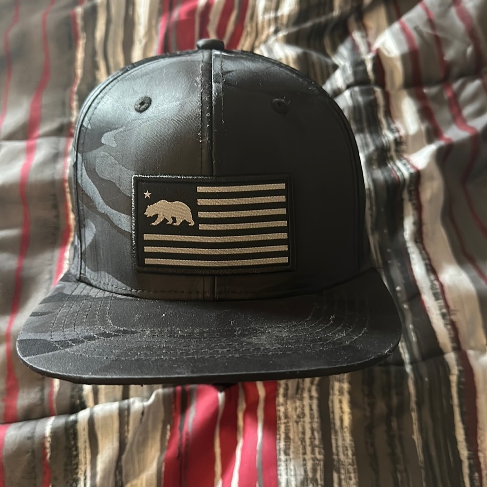 Ace Cap California Flag SnapBack Camo